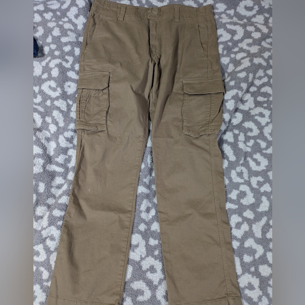 Men's Tan Cargo Pants